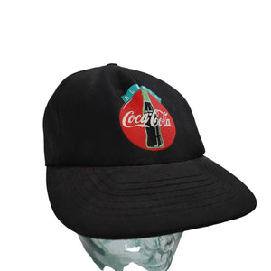 Vintage Coca Cola Graphic Snapback Hat - OS