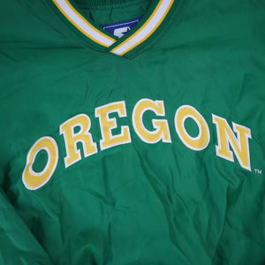 Vintage Starter University of Oregon Spellout Windbreaker Jacket - L