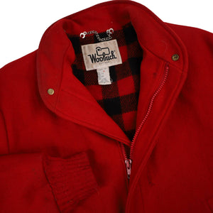 Vintage Woolrich Heavy Wool Bomber Jacket - M