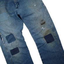 Load image into Gallery viewer, Vintage Wrangler Distressed Patched Denim Jeans - 34"x30"