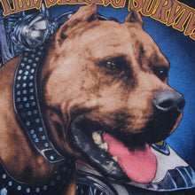 Load image into Gallery viewer, Vintage 3D Emblem The Strong Survive Pitbull T Shirt