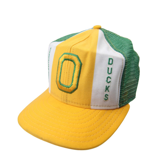 Vintage University of Oregon UO Ducks Trucker Hat - OS