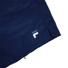 Load image into Gallery viewer, Vintage 90s Fila Spellout Swim Trunks - L