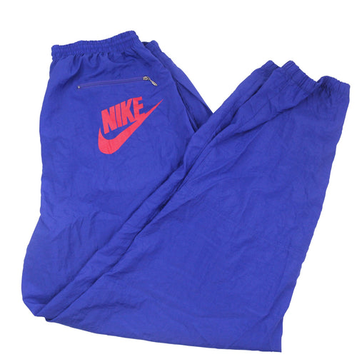 Vintage Nike Spellout Swoosh Pants - L