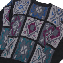 Load image into Gallery viewer, Vintage Lobo by Pendleton Allover Aztec Sweater - L