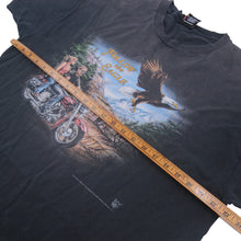 Load image into Gallery viewer, Vintage 3D Emblem "Follow the Eagle" Graphic T Shirt - XL
