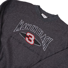 Load image into Gallery viewer, Vintage Chase Authentics Dale Earnhardt Man in Black Embroidered Sweatshirt - XL
