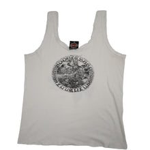 Load image into Gallery viewer, Vintage 3D Emblem Harley Davidson Lace Trim Tank Top  - WMNS XL