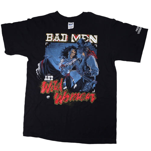 Vintage Bad Men and Wild Women Graphic T Shirt - M