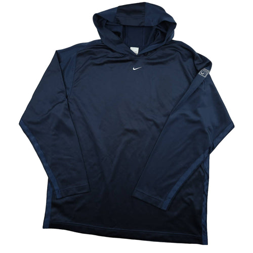 Vintage Nike Center Swoosh Pullover Hoodie - XL