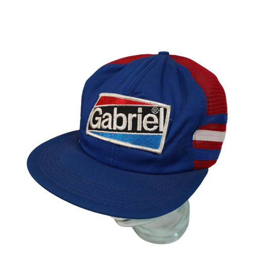 Vintage Gabriel Suspension Tri 3 Bar Mesh Trucker Hat - OS