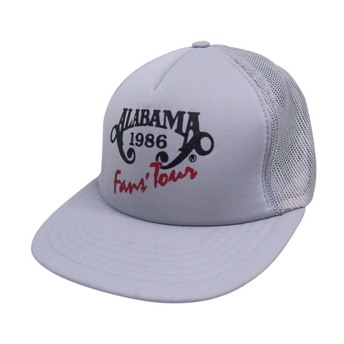 Vintage 1984 Alabama Fans Tour Trucker Hat - OS