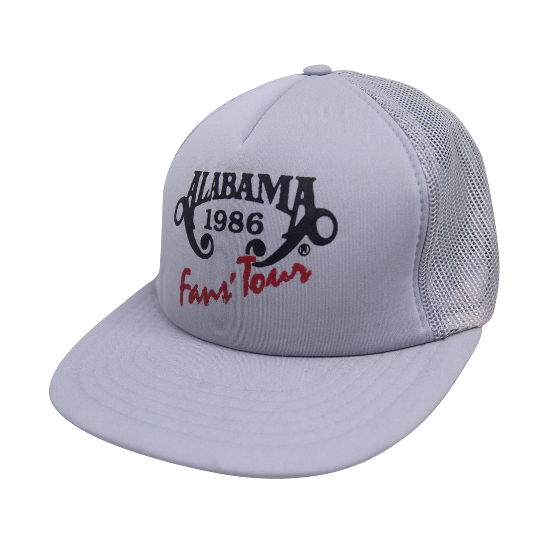 Vintage 1984 Alabama Fans Tour Trucker Hat - OS