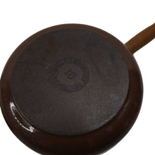 Load image into Gallery viewer, Vintage Le Creuset #18 Cast Iron Enamel Sauce Pan w/Wooden Handle - 7&quot;