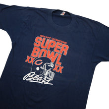 Load image into Gallery viewer, Vintage 1985 NFL Chicago Bears Super Bowl Graphic T Shirt - M