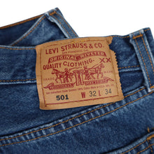 Load image into Gallery viewer, Vintage Levis 501 USA Made Denim Jeans - 32&quot;x34&quot;