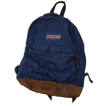 Load image into Gallery viewer, Vintage JanSport USA Made Leather Bottom Back Pack - OS
