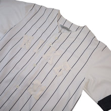 Load image into Gallery viewer, Vintage Nike All Sewn Spellout Pin Striped Baseball Jersey - L