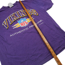 Load image into Gallery viewer, Vintage 1996 Logo Athletics Minnesota Vikings Graphic T Shirt - L