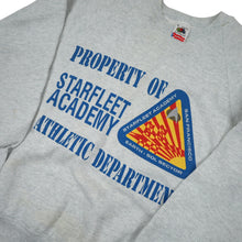 Load image into Gallery viewer, Vintage Startrek The Next Generation Starfleet Academy Graphic Sweatshirt - M