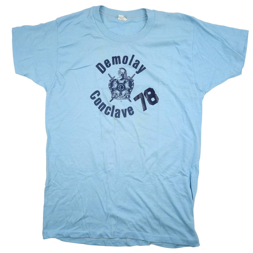 Vintage 1978 Demolay Conclave Graphic T Shirt - L