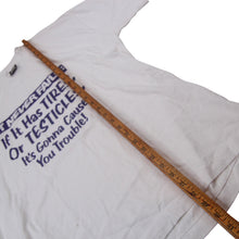 Load image into Gallery viewer, Vintage Slogan Graphic T Shirt - XL