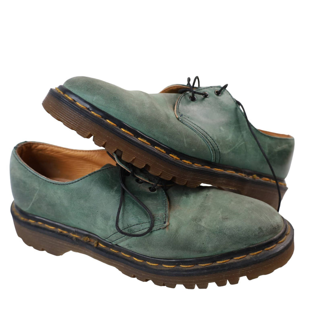 Vintage Doc Marten Green Leather Oxford Shoes - M7
