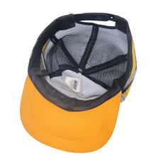 Load image into Gallery viewer, Vintage 3 Stripe Tri Bar Sumpter Junction Train Station Trucker Hat