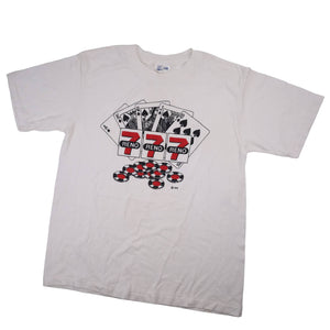 Vintage Triple 777 Reno Casino Graphic T Shirt - L