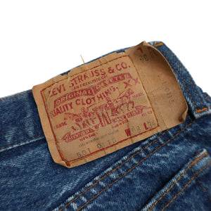 Vintage Levis 501 USA Made Denim Jean - 38"x34"