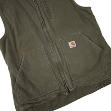 Load image into Gallery viewer, Charhartt Canvas lined Work Vest - WMNS L