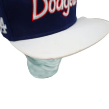 Load image into Gallery viewer, Vintage Sport Specialties Los Angeles Dodgers Script Spellout Snapback Hat - OS