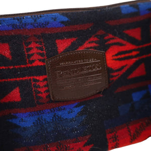 Vintage Pendleton Southwestern Aztec Print Wool Purse - OS