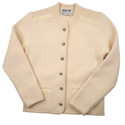 True Vintage Meister Knit Cardigan Sweater by Hagemeister-lert - WMNS M