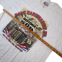 Load image into Gallery viewer, Vintage Y2k Chase Authentics Dale Earnhardt Jr. Daytona 500 Graphic T Shirt - M