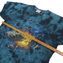 Load image into Gallery viewer, Vintage Astroid Collision Tie Dye Graphic T Shirt - L
