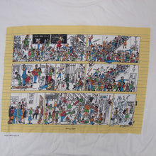 Load image into Gallery viewer, Vintage B.Johnson "School Daze" Cartoon Graphic Art Shirt - XL