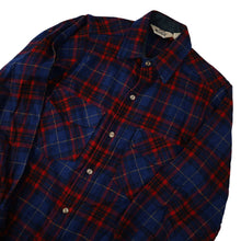 Load image into Gallery viewer, Vintage Woolrich Plaid Check Wool Blend Button Down Shirt - S