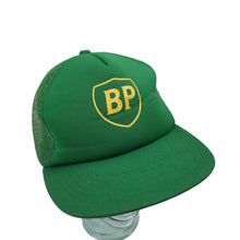 Load image into Gallery viewer, Vintage K-Products BP "British Petroleum" Mesh Foam Trucker Hat - OS