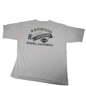 Vintage Y2k Harley Davidson Redwood Graphic T Shirt - XXL