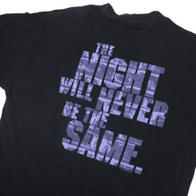 Load image into Gallery viewer, Vintage Gargoyles Cartoon "The Night Will Never Be The Same" Graphic T Shirt - XL