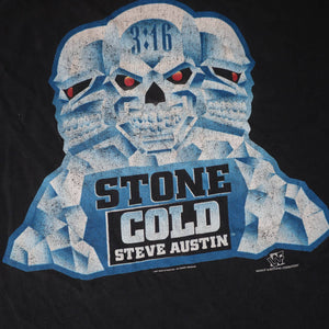 Vintage WWF Stone Cold Steve Austin 3:16 Front/Back Graphic T Shirt - XXL