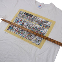 Load image into Gallery viewer, Vintage B.Johnson "School Daze" Cartoon Graphic Art Shirt - XL