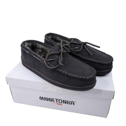 NWT Minnietonka Pile Lined Leather Moccasins - W7
