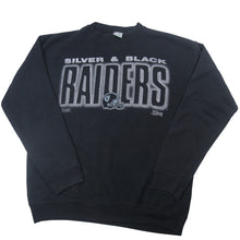 Load image into Gallery viewer, Vintage Salem Sportswear NFL Raiders Spellout Sweatshirt - L