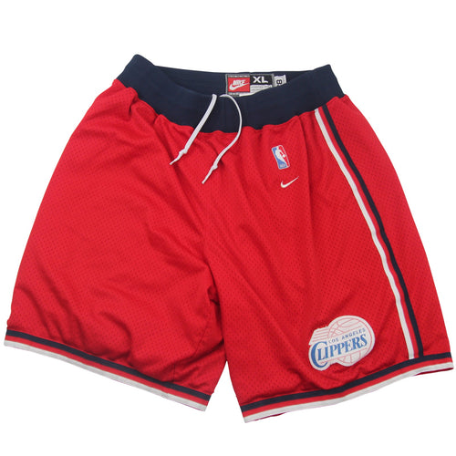 Vintage Nike LA Clippers Basketball Shorts - M