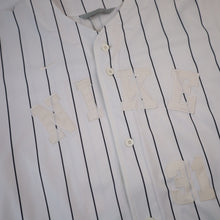 Load image into Gallery viewer, Vintage Nike All Sewn Spellout Pin Striped Baseball Jersey - L