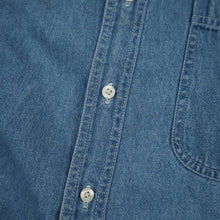Load image into Gallery viewer, Vintage Disney Winnie the Pooh Embroidered Denim Button Down Shirt - OS