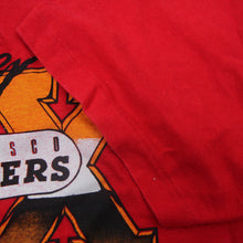 Load image into Gallery viewer, Vintage 1985 San Fransisco 49ers Super Bowl XIX Graphic T Shirt