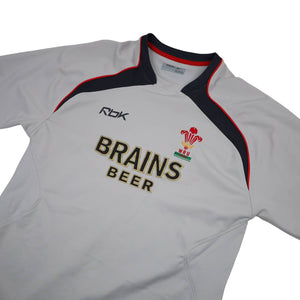 Reebok WRU Wales Rugby Brains Beer Jersey - M